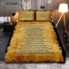 Psalm 5110 Create In Me A Clean Heart Quilt Bedding Set Bedroom - Christian Quilt Bedding Set Prints - Religious Cover Twin Bedding Decor