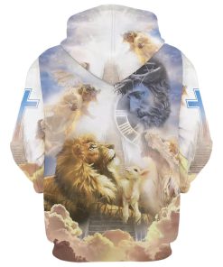 Reaching God's Hand Jesus Is My Savior 3D Hoodies Jesus Hoodie Men & Women, God 3D Printed Hoodie, Christian Apparel Hoodies