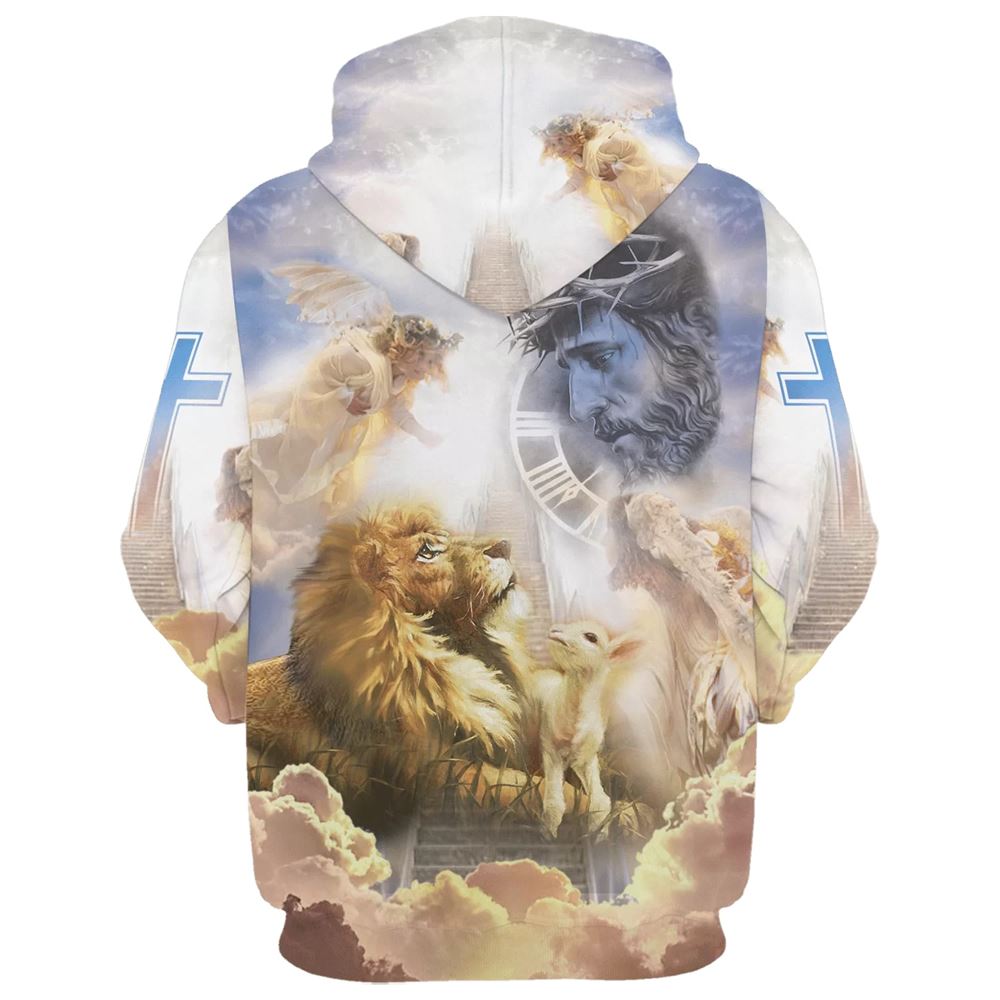 Reaching God's Hand Jesus Is My Savior 3D Hoodies Jesus Hoodie Men & Women, God 3D Printed Hoodie, Christian Apparel Hoodies