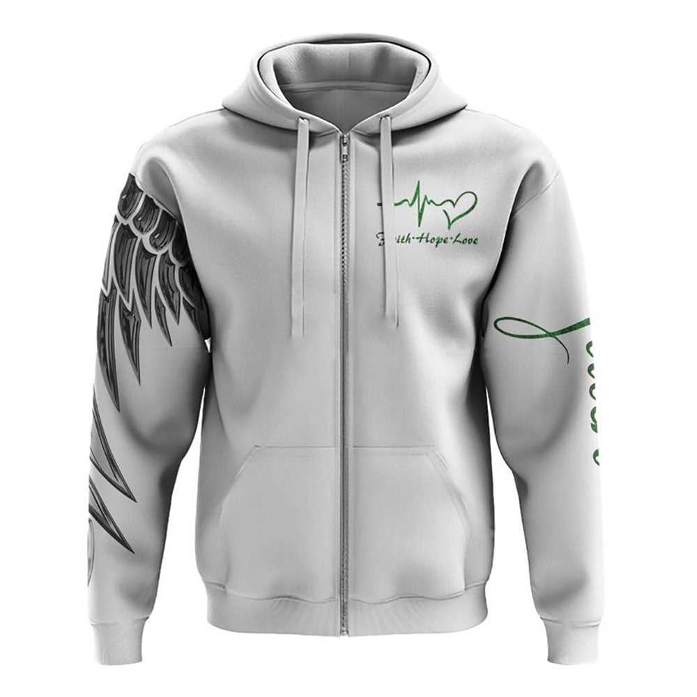 Red Rose Faith Wings Cross All Over Print 3D Hoodie, Christian Hoodie, Christian Sweatshirt, Bible Verse Shirt
