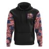 Red Rose Faith Wings Cross All Over Print 3D Hoodie, Christian Hoodie, Christian Sweatshirt, Bible Verse Shirt