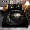 Red Rose Just Breathe Quilt Bedding Set - Christian Bedroom - Religious Home Decor