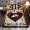 Rooster Meadow Land Gather Here With Grateful Hearts Quilt Bedding Set Art - Christian Art - Bible Verse Bedroom - Religious Home Decor