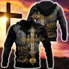 Stand For The Flag Kneel For The Cross God 3D Hoodie For Man And Women, Jesus Printed 3D Hoodie