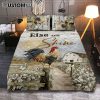 Running Horse Simply Blessed Quilt Bedding Set Print - Inspirational Quilt Bedding Set Art - Christian Bedroom Home Decor