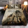 Rooster White Flower Field Sunset Rise And Shine Quilt Bedding Set Bedroom - Christian Quilt Bedding Set Prints - Bible Verse Quilt Bedding Set Art