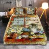 Simply Blessed Dream Horse Red Cardinal Quilt Bedding Set Print - Inspirational Quilt Bedding Set Art - Christian Bedroom Home Decor