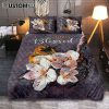 Simply Blessed Dream Horse Red Cardinal Quilt Bedding Set Print - Inspirational Quilt Bedding Set Art - Christian Bedroom Home Decor