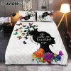 Spirit Lead Me Where My Trust Is Without Borders Lighthouse Quilt Bedding Set Print - Inspirational Quilt Bedding Set Art - Christian Bedroom Home Decor