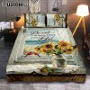 Jasmine Flower Blue Vase Hummingbird Today I Choose Joy Quilt Bedding Set Quilt Bedding Set Bedroom - Christian Quilt Bedding Set Prints