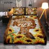 Sunflower I Still Believe In Amazing Grace Quilt Bedding Set Art - Christian Art - Bible Verse Bedroom - Religious Home Decor