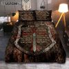 Take My Hand Jesus Siberian Husky Dog Quilt Bedding Set Print - Inspirational Quilt Bedding Set Art - Christian Bedroom Home Decor