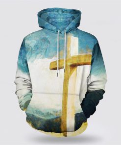 The Cross 3D Hoodies For Women Men, God 3D Printed Hoodie, Christian Apparel Hoodies