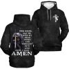 A Child Of God A Man Of Faith A Warrior Of Christ God 3D Hoodie For Man And Women, Jesus Printed 3D Hoodie