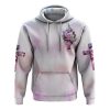 The Devil Whispered In My Ear Lion Warrior All Over Print 3D Hoodie, Christian Hoodie, Christian Sweatshirt, Bible Verse Shirt