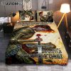 The Devil Saw Me With My Head Face Of Horse Cross Quilt Bedding Set Print - Inspirational Quilt Bedding Set Art - Christian Bedroom Home Decor