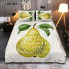 The Fruit Of The Spirit Sunflower Butterfly Quilt Bedding Set Print - Inspirational Quilt Bedding Set Art - Christian Bedroom Home Decor