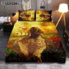The Fruit Of The Spirit Sunflower Heart Shape Cross Quilt Bedding Set Bedroom - Bible Verse Quilt Bedding Set Art - Christian Home Decor