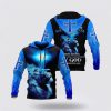 The King Lion Cross 3D Hoodies For Women Men, God 3D Printed Hoodie, Christian Apparel Hoodies
