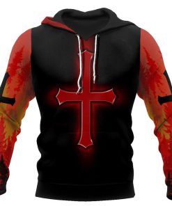 The Light Of God Surrounds Me Wherever I Am God Is God 3D Hoodie For Man And Women, Jesus Printed 3D Hoodie