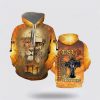 The Lion Cross Way Maker Miracle Worker Promise Keeper 3D Hoodies For Women Men, God 3D Printed Hoodie, Christian Apparel Hoodies