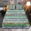 The Lords Prayer Quilt Bedding Set Bedroom - Christian Quilt Bedding Set Bedroom Decor