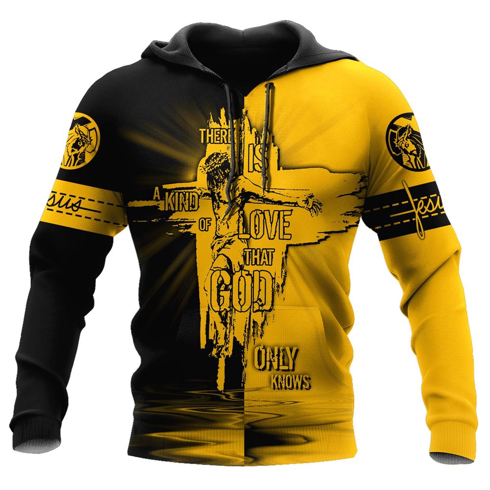 There Is A Kind Of Love That God Only Knows God 3D Hoodie For Man And Women, Jesus Printed 3D Hoodie