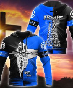 There Is A Kind Of Love That God Only Knows Jesus Logo God 3D Hoodie For Man And Women, Jesus Printed 3D Hoodie