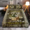 There Is A Piece Of My Heart Starfish Blue Ocean Sunset Quilt Bedding Set Bedroom - Christian Quilt Bedding Set Prints - Bible Verse Quilt Bedding Set Art