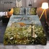 Today I Choose Joy Daisy Flower Butterfly Quilt Bedding Set Bedroom - Bible Verse Quilt Bedding Set Art - Christian Home Decor