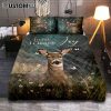 Today I Choose Joy Dandelion Field Quilt Bedding Set Print - Inspirational Quilt Bedding Set Art - Christian Bedroom Home Decor