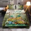Today I Choose Joy Rock Red Cardinal Quilt Bedding Set Print - Inspirational Quilt Bedding Set Art - Christian Bedroom Home Decor