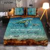 Turtles I Can Only Imagine Quilt Bedding Set Art - Christian Art - Bible Verse Bedroom - Religious Home Decor