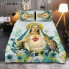 Vintage Ten Commandments Quilt Bedding Set Cover Twin Bedding Decor - Christian Quilt Bedding Set Bedroom Decor