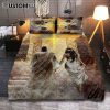 Warrior Armor Of God Quilt Bedding Set Bedroom - Christian Home Decor - Religious Art