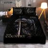 Warrior Black Lion Cross Quilt Bedding Set Art - Christian Art - Bible Verse Bedroom - Religious Home Decor