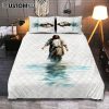 Water Of Life Jesus Quilt Bedding Set Prints - Jesus Christ Quilt Bedding Set Art - Christian Cover Twin Bedding Decor