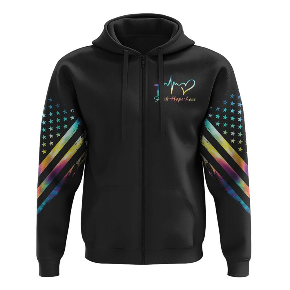 Way Maker Miracle Worker Cross Half Wings All Over Print 3D Hoodie, Christian Hoodie, Christian Sweatshirt, Bible Verse Shirt