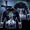 Way Maker, Miracle Worker Light In The Darkness God 3D Hoodie For Man And Women, Jesus Printed 3D Hoodie