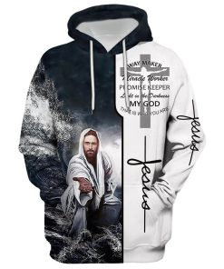 Way Maker, Miracle Worker, Promise Keeper, Hand Of God Jesus Hoodie For Men & Women, God 3D Printed Hoodie, Christian Apparel Hoodies