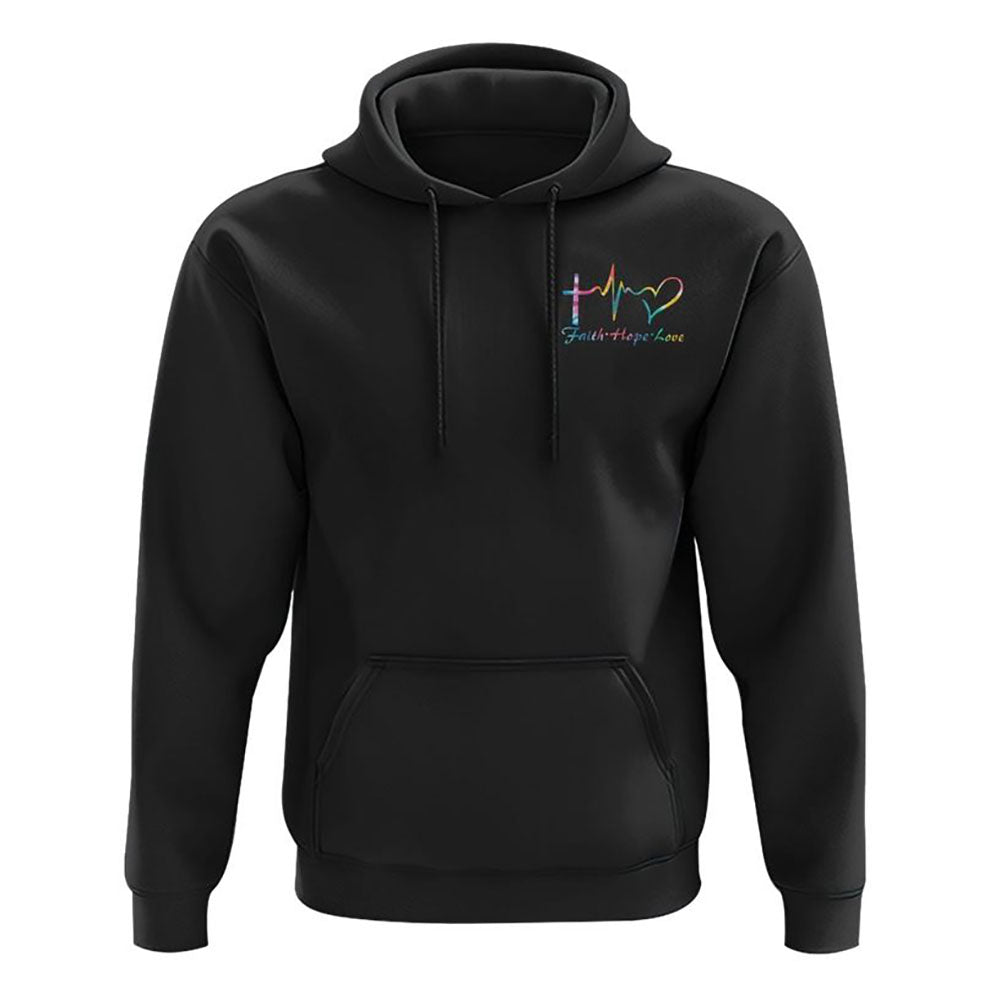 Way Maker Miracle Worker Tie Dye Flag Cross All Over Print 3D Hoodie, Christian Hoodie, Christian Sweatshirt, Bible Verse Shirt