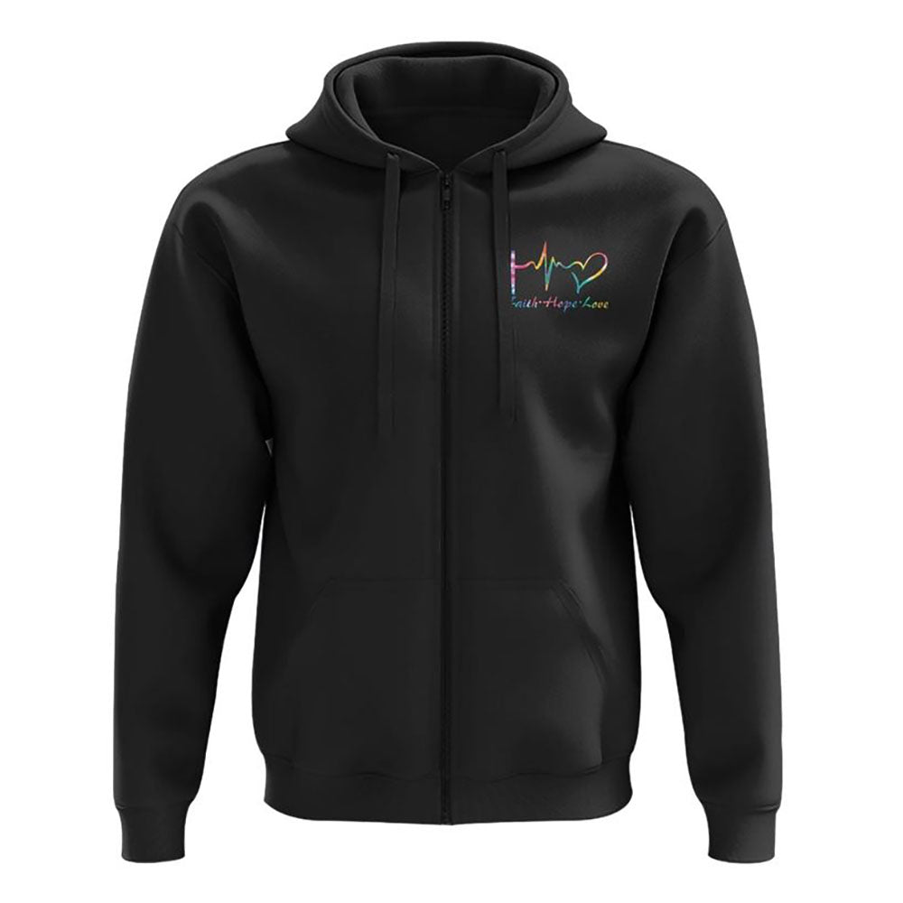 Way Maker Miracle Worker Tie Dye Flag Cross All Over Print 3D Hoodie, Christian Hoodie, Christian Sweatshirt, Bible Verse Shirt