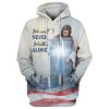 With God All Things Are Possible Hoodies Men & Women, God 3D Printed Hoodie, Christian Apparel Hoodies