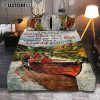 We Will Serve The Lord Quilt Bedding Set Prints - Christian Cover Twin Bedding Decor - Bible Verse Quilt Bedding Set Art