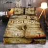With God All Things Are Possible - Matthew 19 26 Quilt Bedding Set Bedroom - Christian Quilt Bedding Set Bedroom Decor