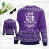 Be Still And Know That I Am God Psalm 4610 Ugly Christmas Sweater - Christian Unisex Sweater - Religious Christmas Gifts