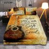 Your Talent Is God's Gift Ballet White Dress Blue Butterfly Quilt Bedding Set Bedroom - Christian Quilt Bedding Set Prints - Bible Verse Quilt Bedding Set Art